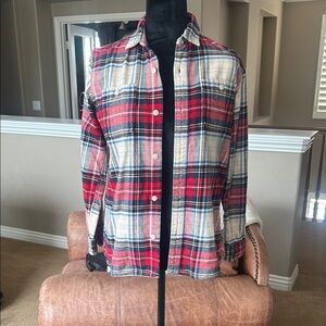 GAP Kids Multicolor Plaid Shirt XL